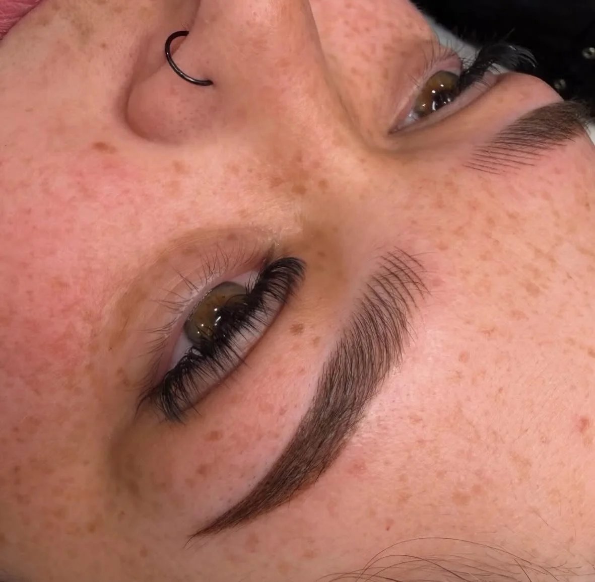 Nano Brows ✨🌟

Transformed this client&rsquo;s brows using *machine hair strokes &mdash; no microblading!*

So grateful to learn and be guided by Lindsey @microbladingla to create these beautiful brows ✨

#NanoBrows #MachineHairStrokes #SoftBrows #N