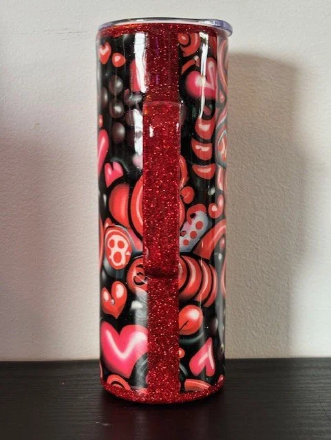 READY TO SHIP HEARTS 20OZ WITH HANDLES