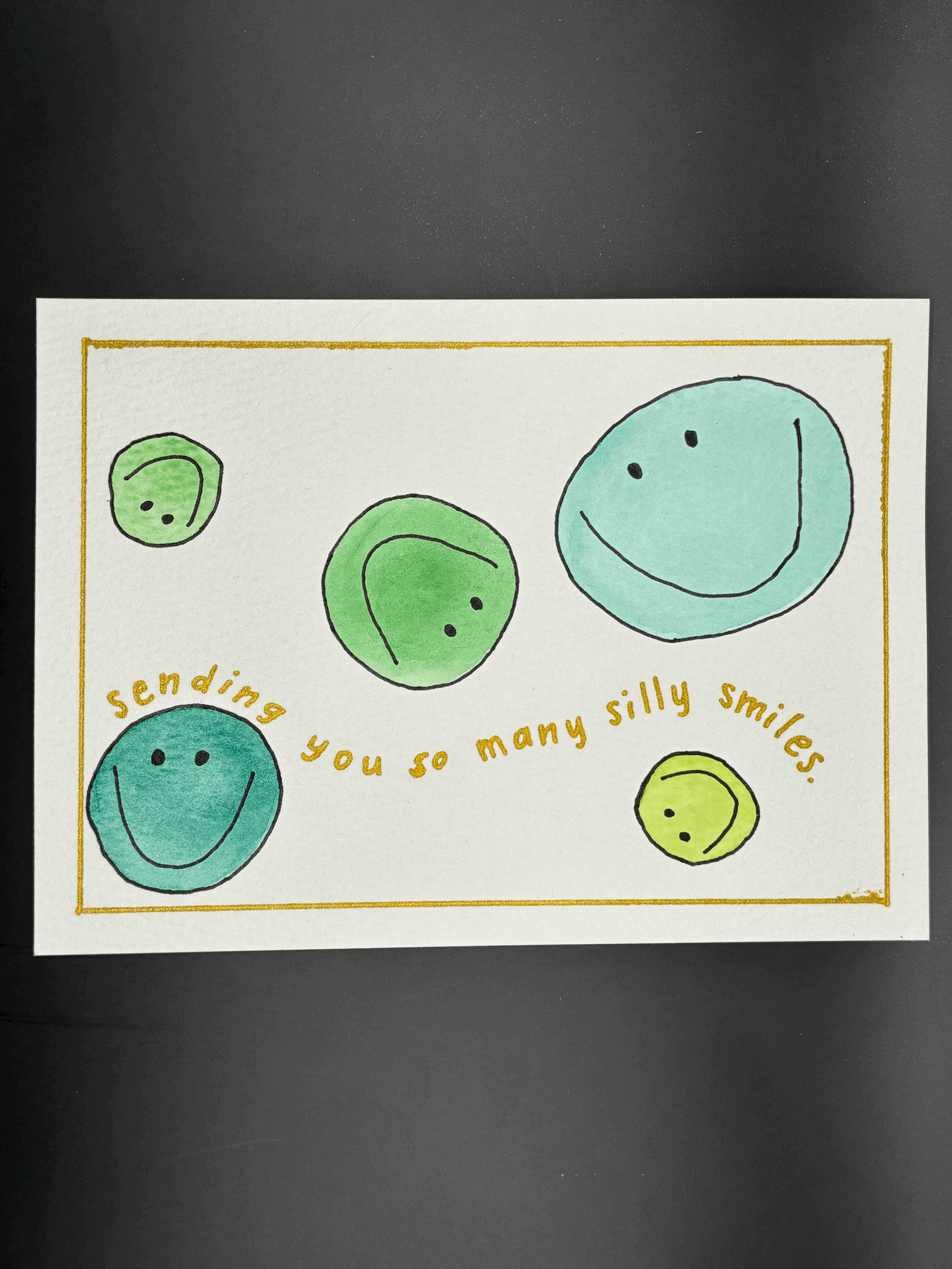 Silly smiles (aqua 2)