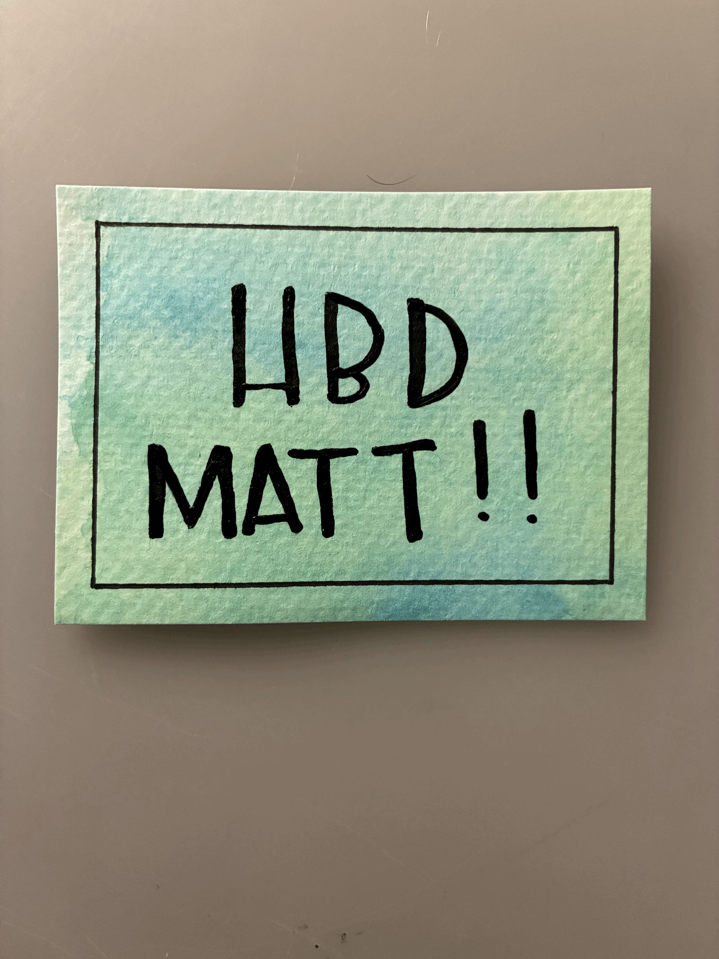 HBD Matt