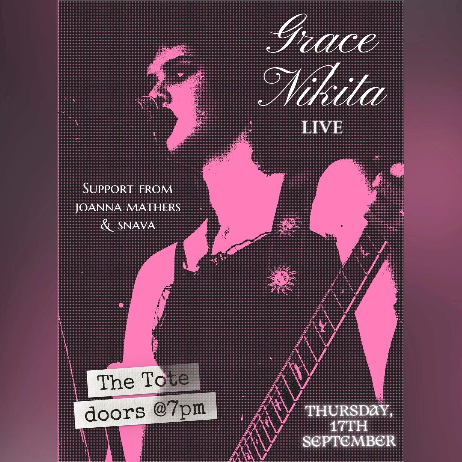 Grace Nikita Live with Snava &amp; Joanna Mathers