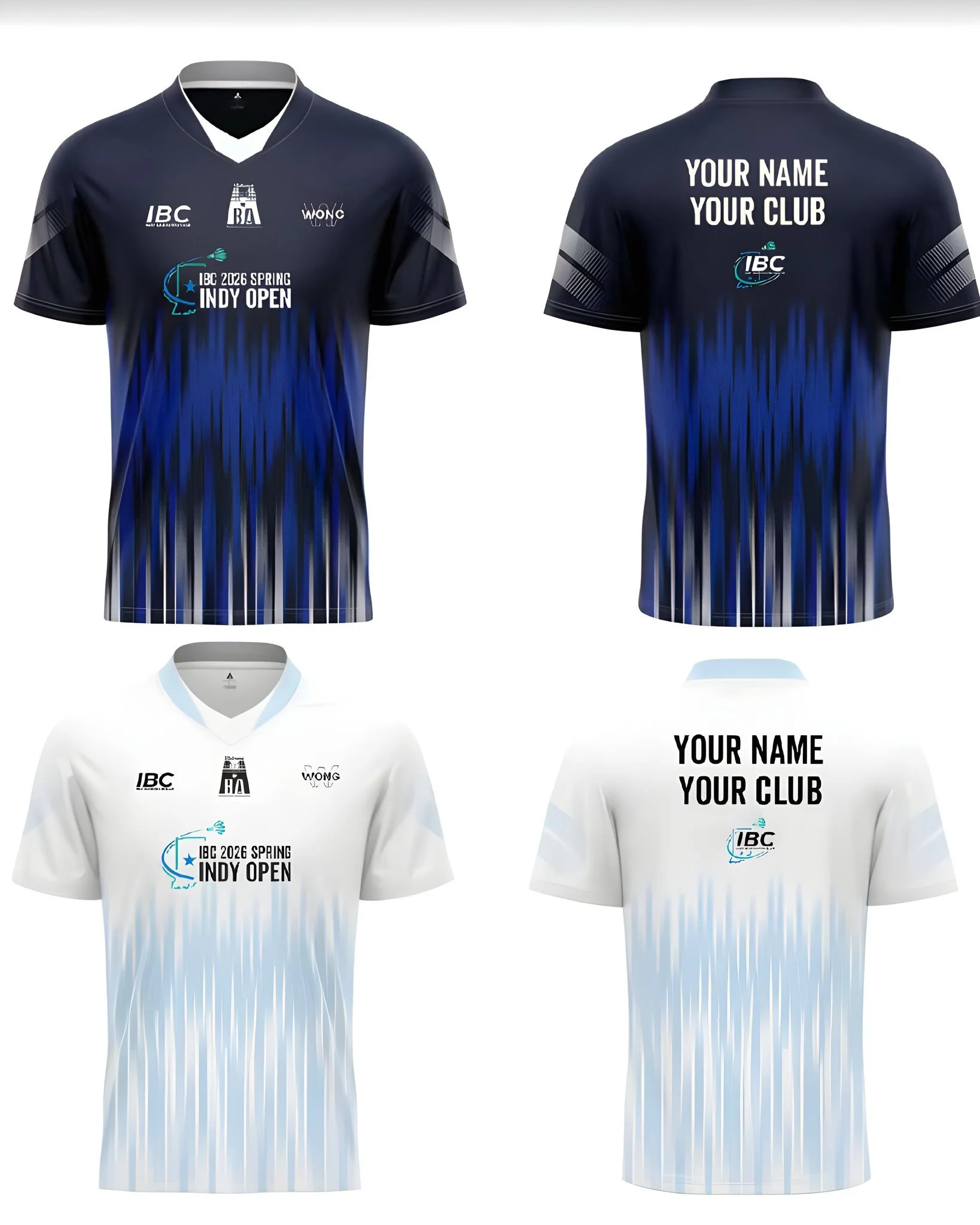 🎽🔥 2026 IBC Indy Spring Open &mdash; Custom Tournament Shirt Reveal! 🔥🎽

We&rsquo;re excited to unveil the official fully customizable 2026 Indy Spring Open tournament shirt design.

⏳ Register by March 15th to receive your FREE custom shirt.

Ev