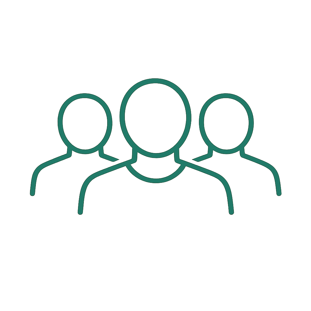 People First icon representing the Vintage Cleaning team and customer-focused service