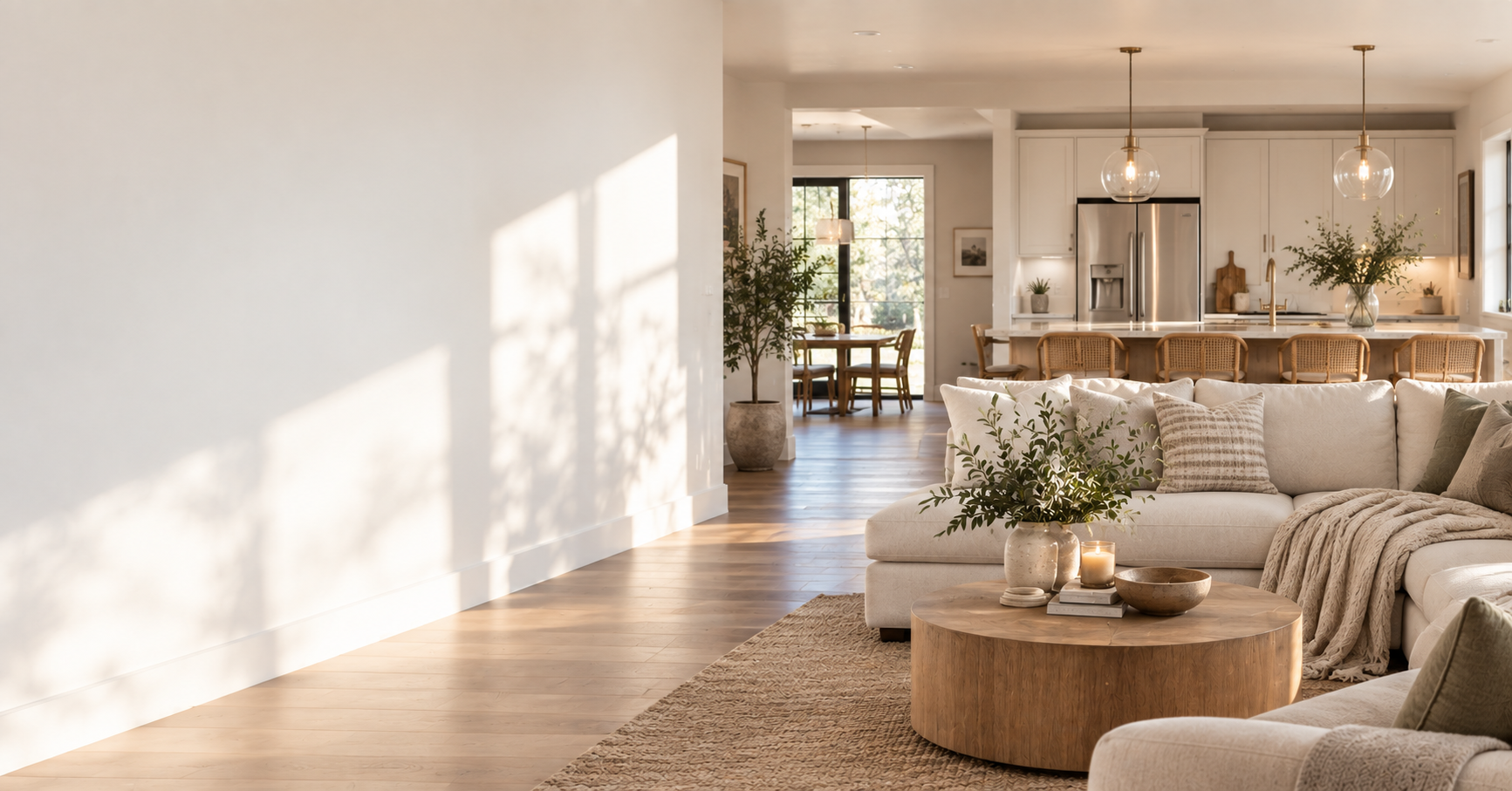 Clean home maintained with recurring house cleaning services in Northern Utah