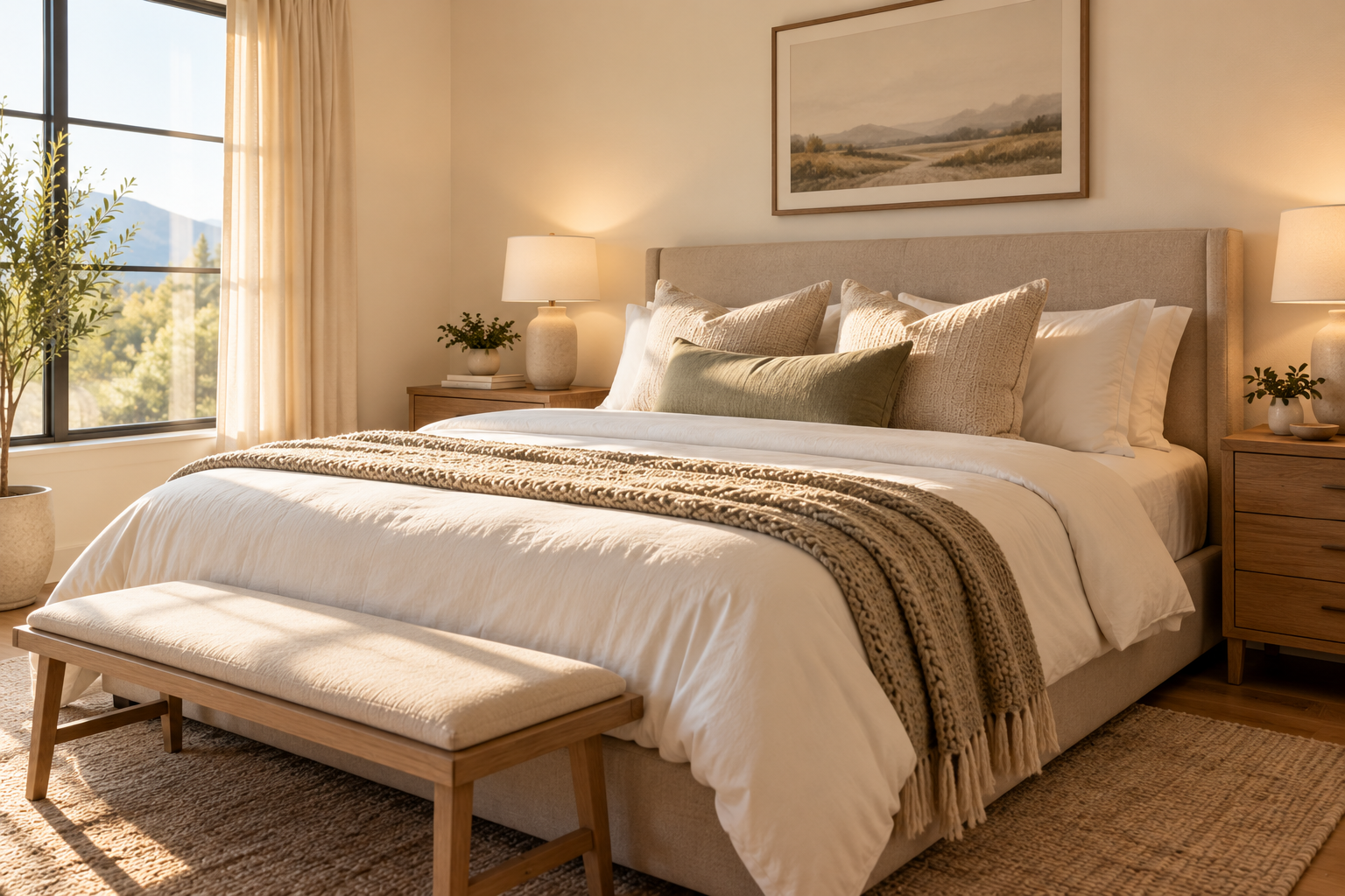 Clean and organized home maintained with recurring cleaning services in Midway, Utah