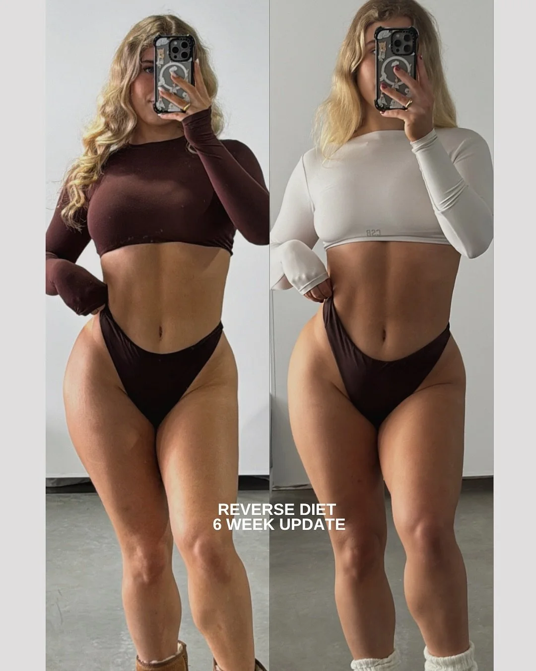 Reverse Diet Update 🥝

My calories crept up in this 6 week period post deficit &amp; currently this is how it&rsquo;s going!

My favourite thing about this experience is that my training has continued to improve each week and that I&rsquo;m sitting 