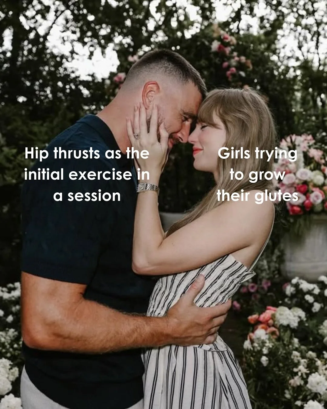 Glute growth TS edition 🍑
I couldn&rsquo;t help myself but make this!

Side note: stoked to post this over the OG version of love story now the she owns her music again 😎 iykyk