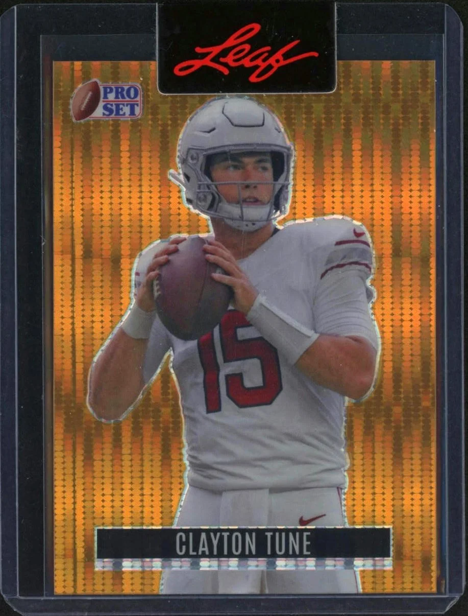 2023 Leaf ProSet Metal Clayton Tune Orange Crystal Pre-Production 1/1