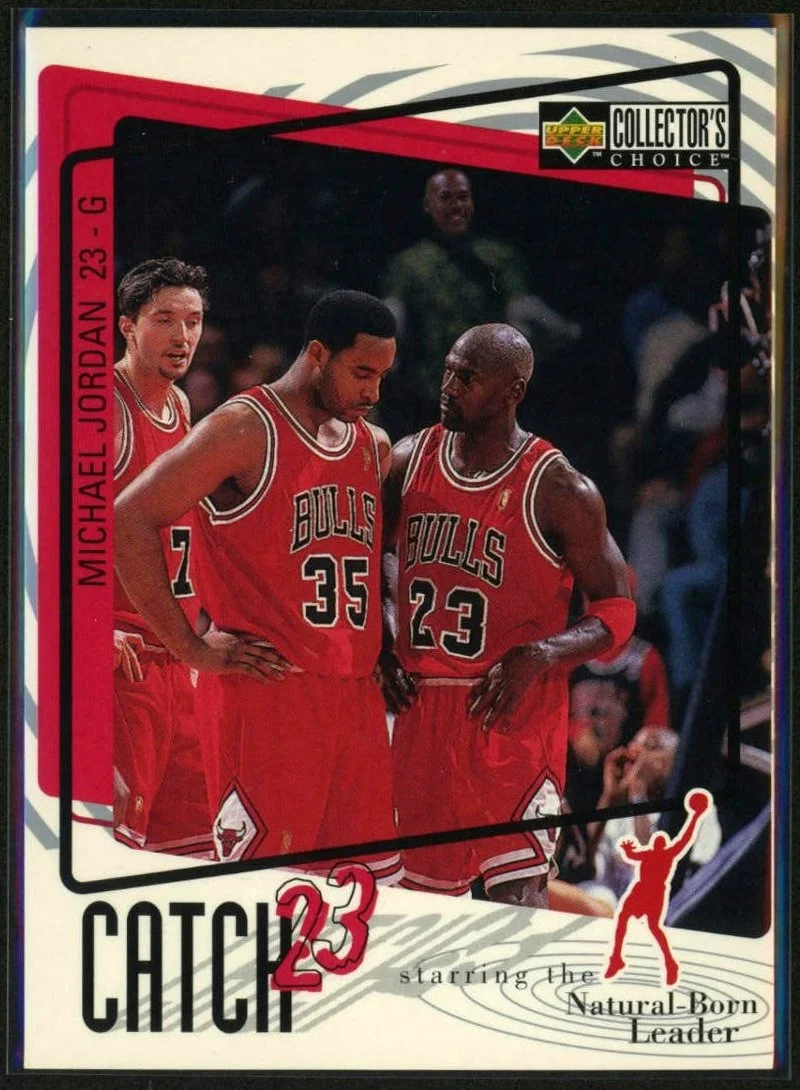 1997 Upper Deck Collector's Choice #195 Michael Jordan Catch 23