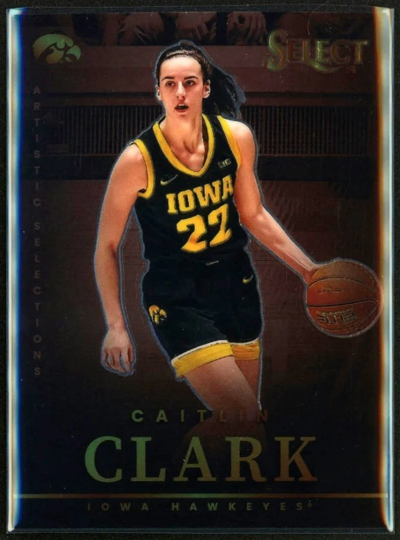 2024 Panini Caitlin Clark Collection #AS1 Caitlin Clark Artistic Impressions