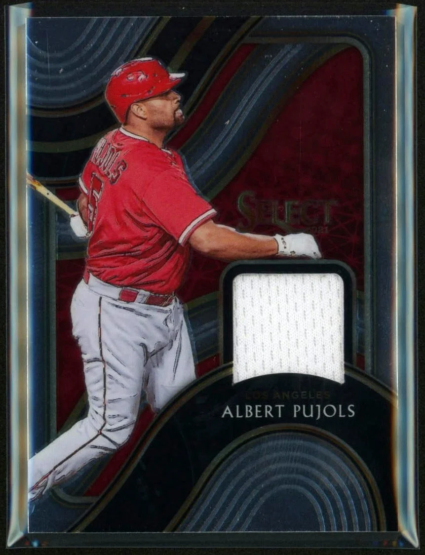 2021 Panini Select Select Swatches #SS-AP Albert Pujols
