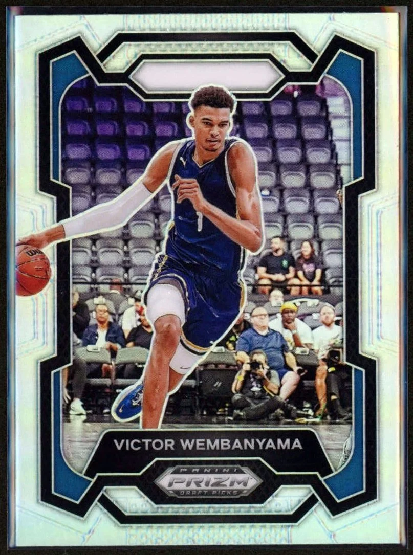 2024-25 Panini Prizm Draft Picks #99 Victor Wembanyama Silver Prizm