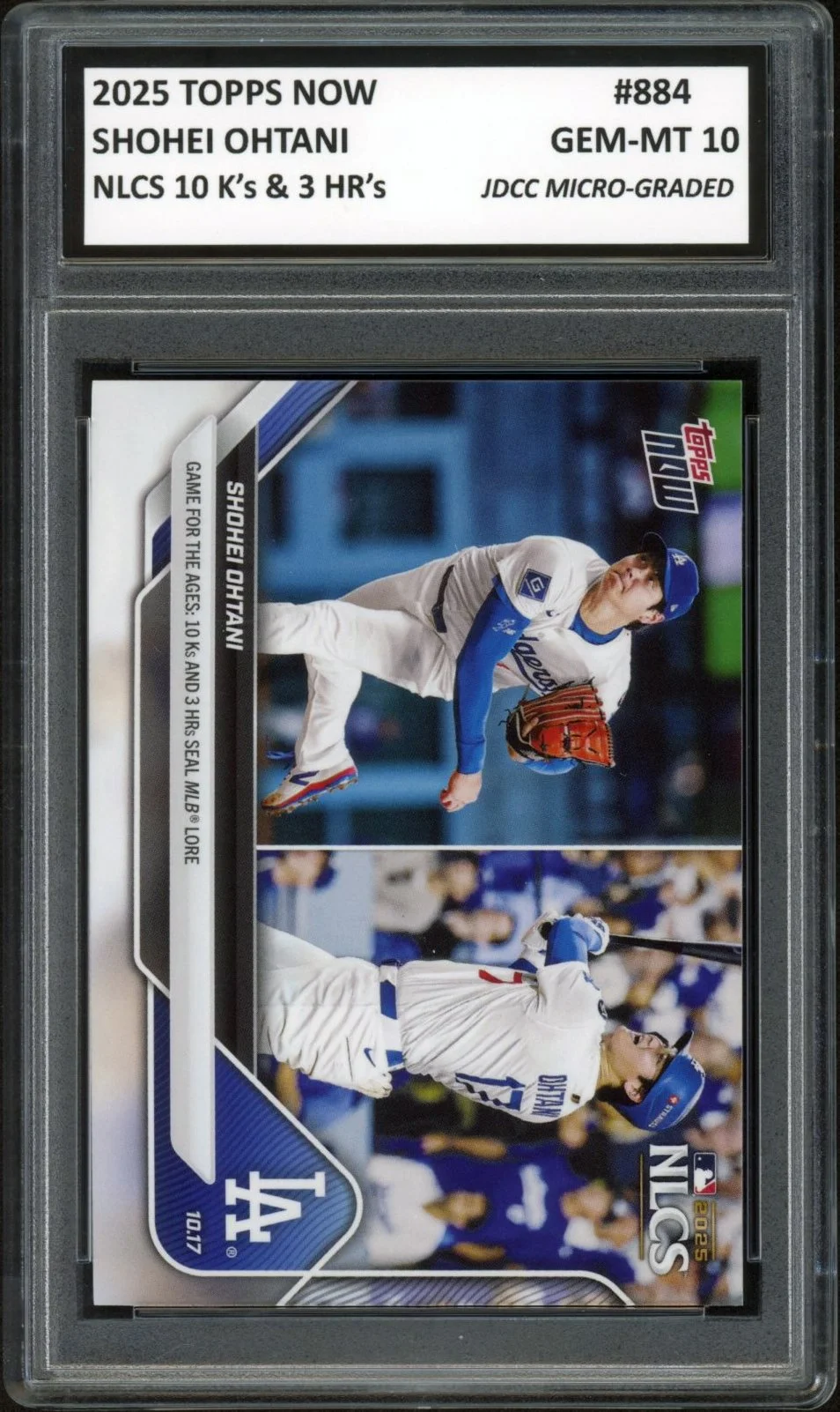 2025 Topps Now #884 Shohei Ohtani GEM-MT 10_1.jpg