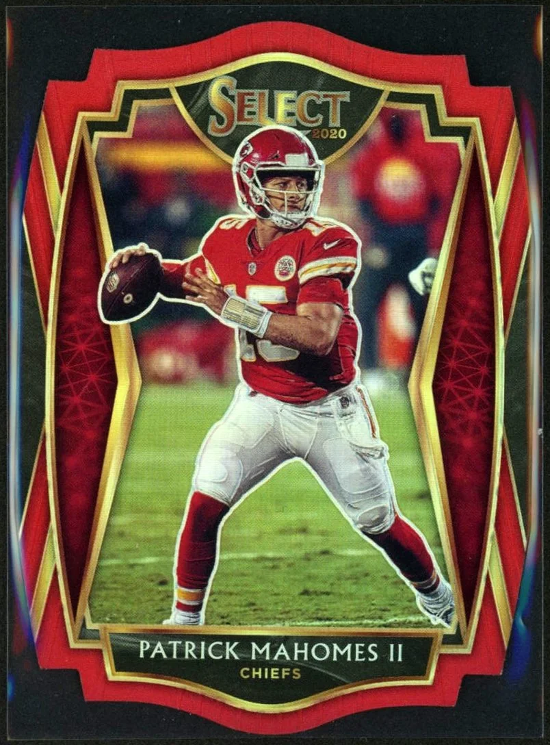 2020 Panini Select #130 Patrick Mahomes II Red Prizm