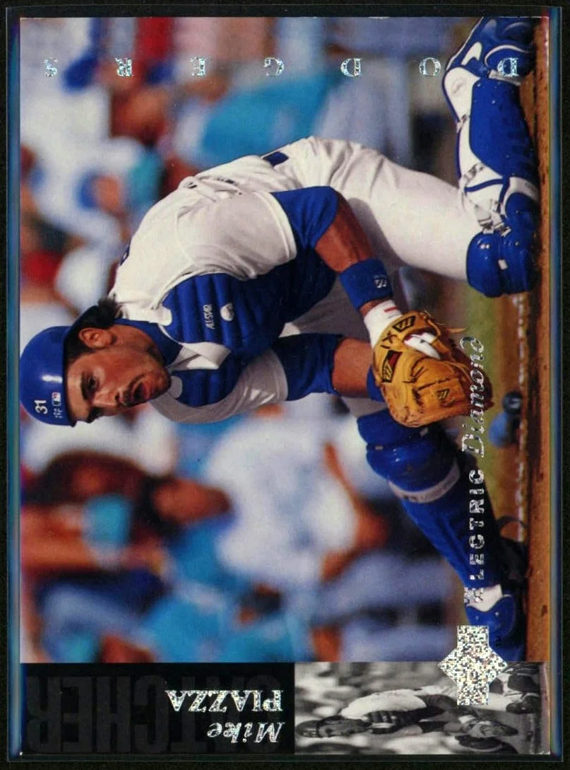 1994 Upper Deck #500 Mike Piazza Electric Diamond
