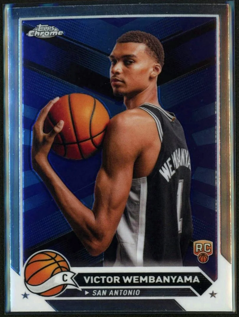 2023-24 Topps Chrome #1 Victor Wembanyama RC