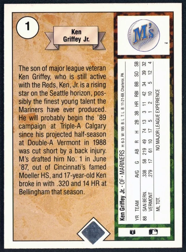 1989 Upper Deck #1 Ken Griffey Jr. RC_2.jpg