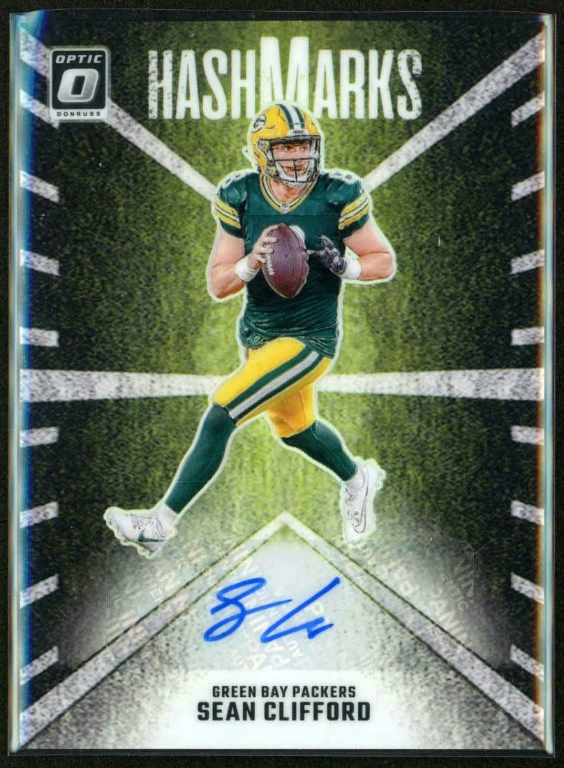 2024 Donruss Optic Hash Marks Auto #HM-SCD Sean Clifford