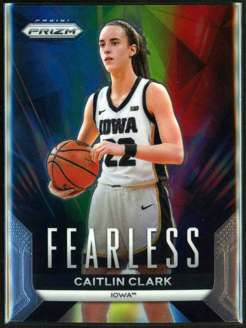 2024 Panini Caitlin Clark Collection #F1 Caitlin Clark Fearless