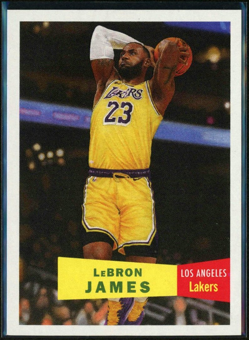 2025 Topps NBA Living Set #1 LeBron James