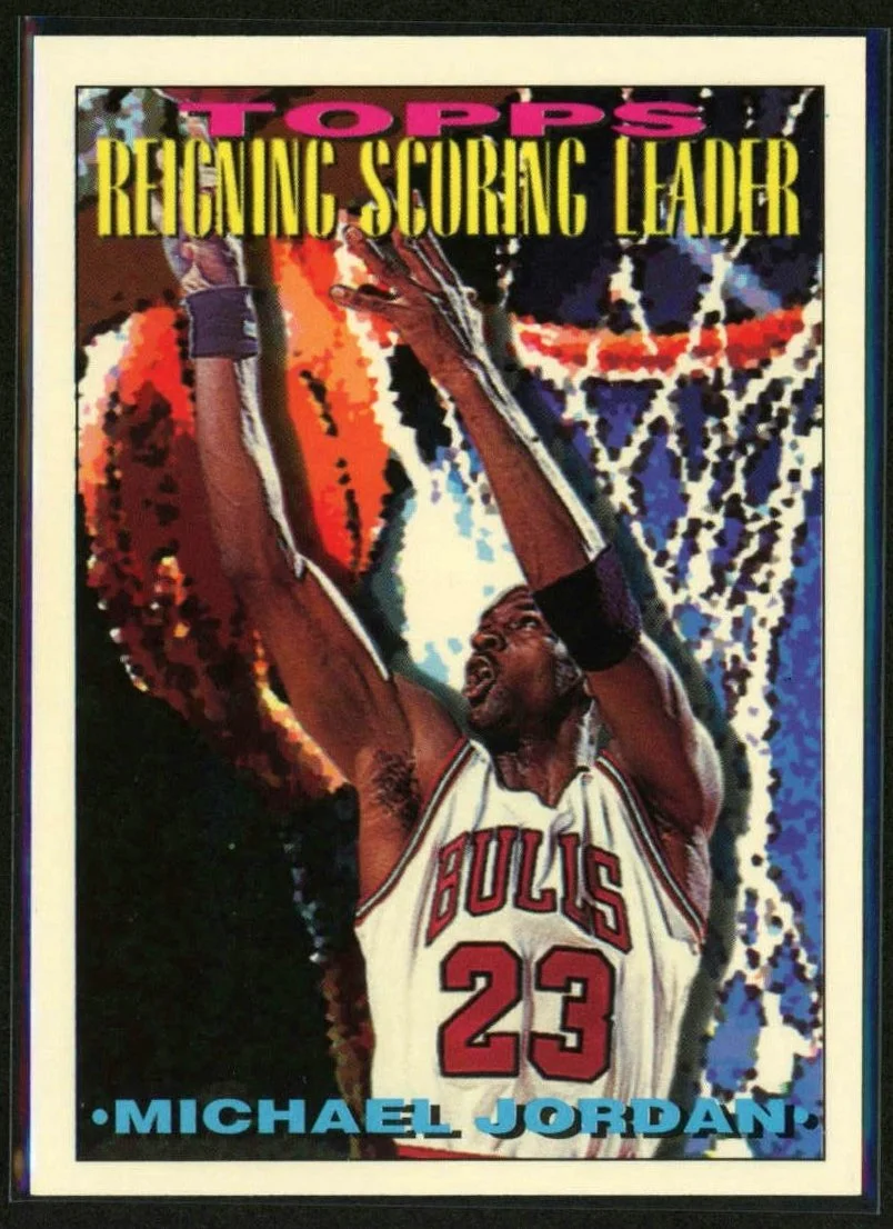 1993-94 Topps #384 Michael Jordan