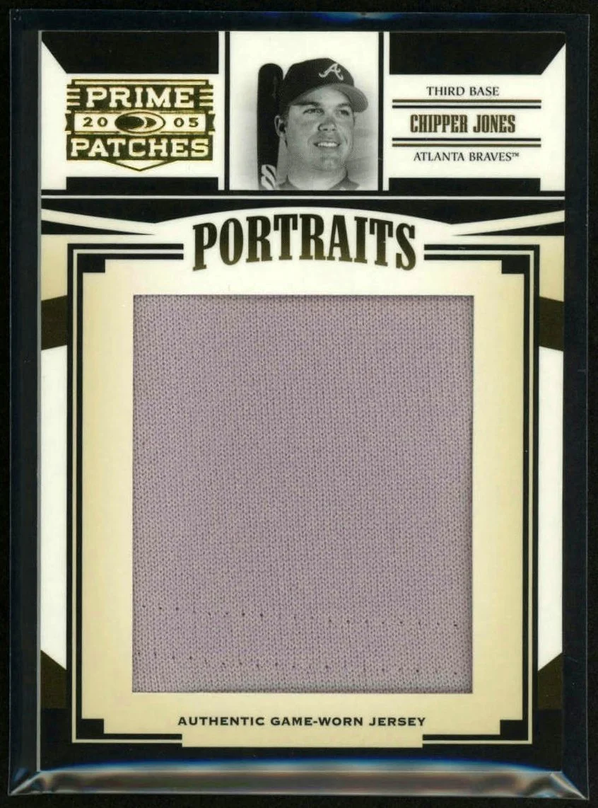 2005 Donruss Portraits #P-66 Chipper Jones 193/258