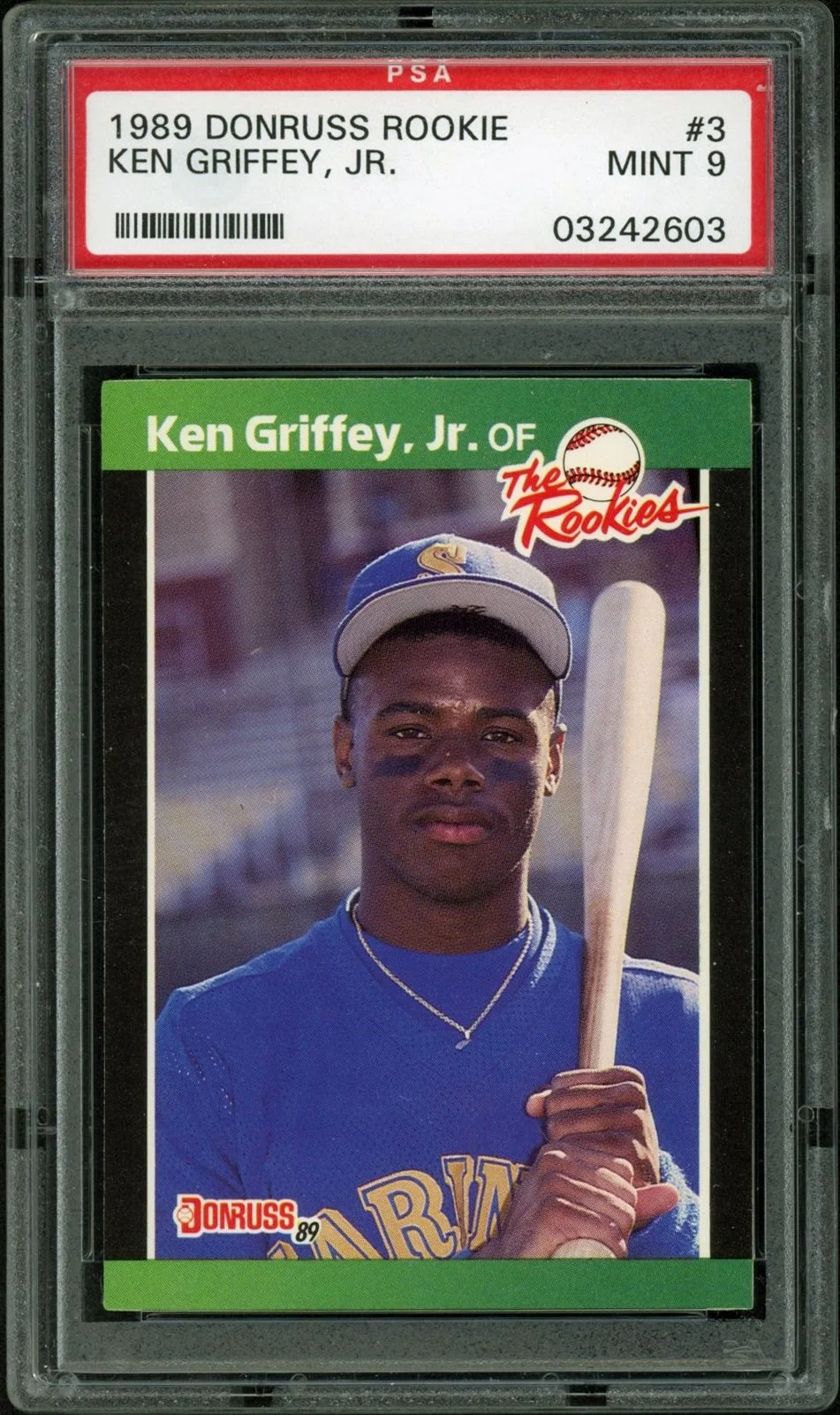1989 Donruss Rookie #3 Ken Griffey Jr. PSA 9_1.jpg