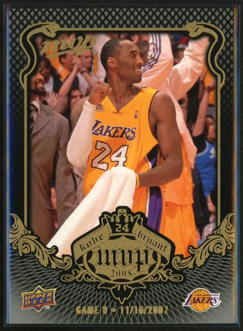 2008-09 Upper Deck MVP Kobe Bryant MVP