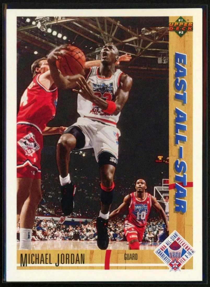 1991-92 Upper Deck #69 Michael Jordan All-Star