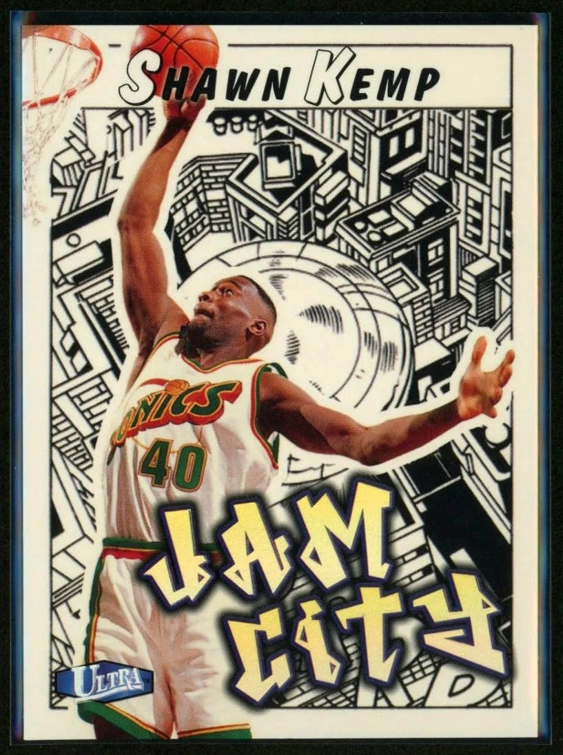 1997-98 Fleer Ultra Jam City #4JC Shawn Kemp