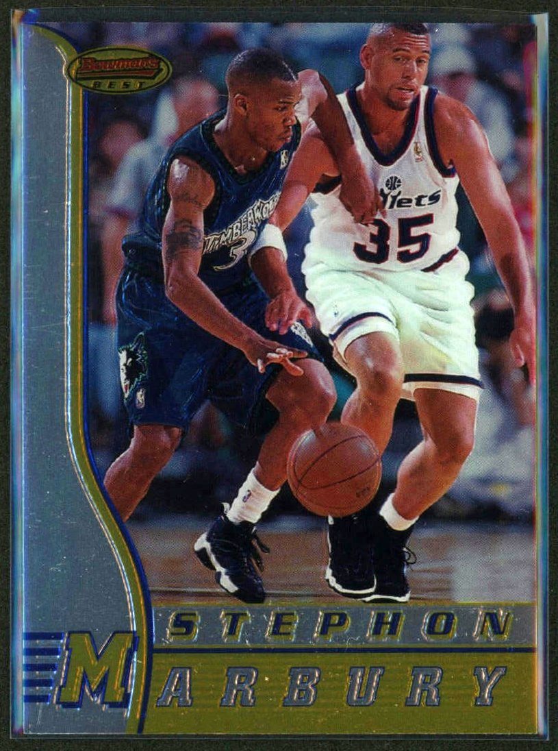 1996-97 Bowman's Best #R2 Stephon Marbury RC