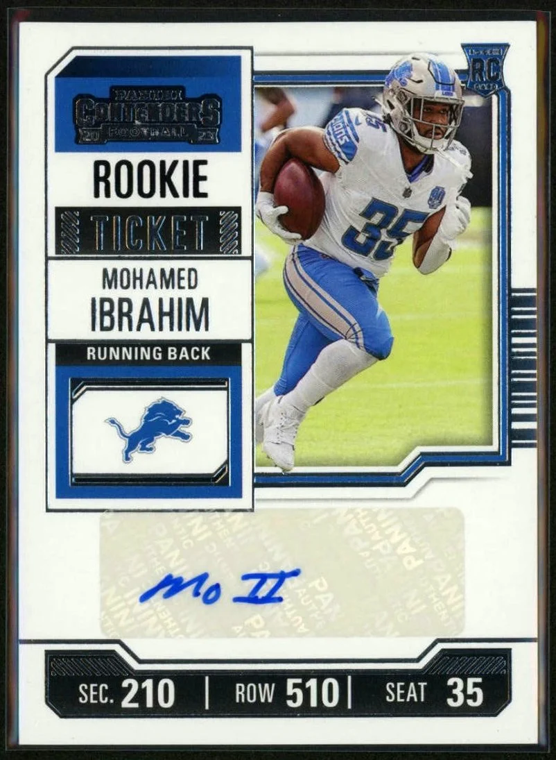 2023 Contenders Ticket #253 Mohamed Ibrahim Auto RC