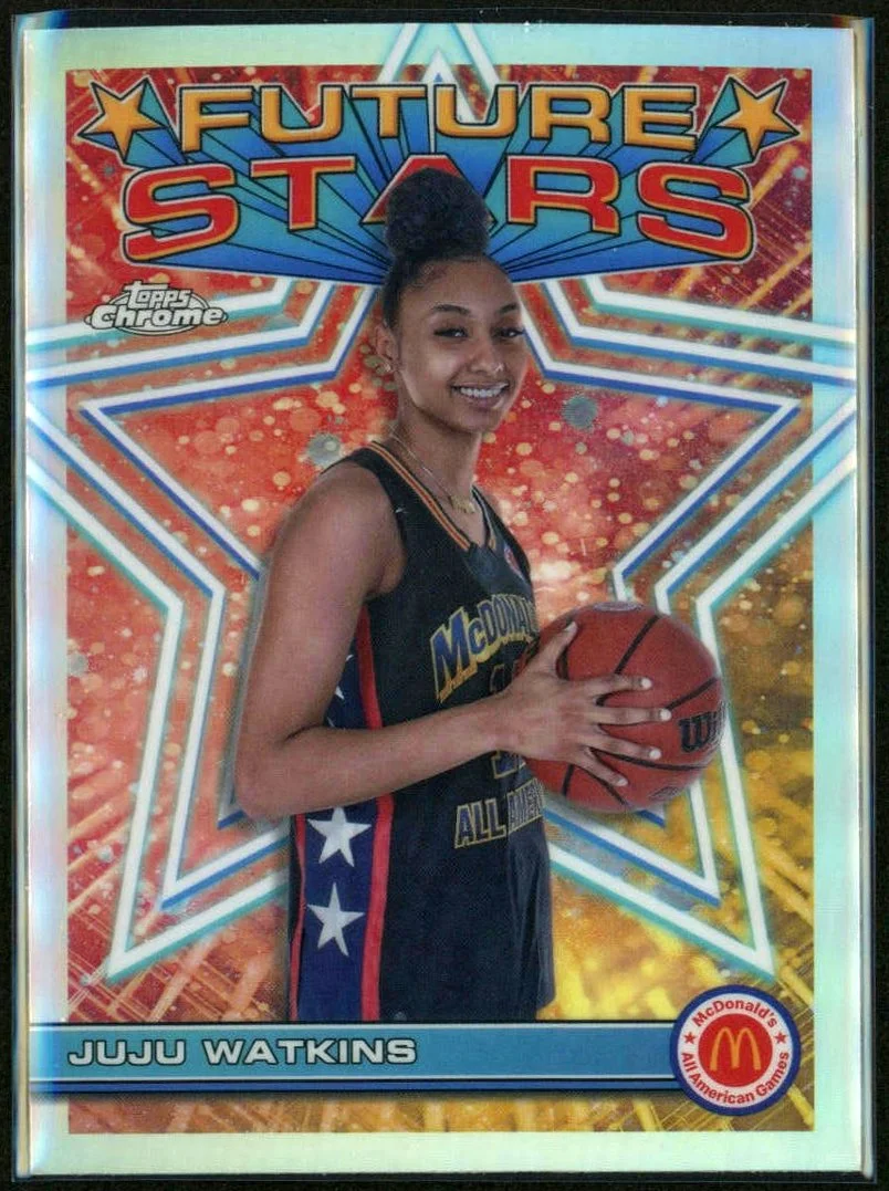 2023 Topps Chrome McDonalds #62 JuJu Watkins Future Stars Silver Refractor