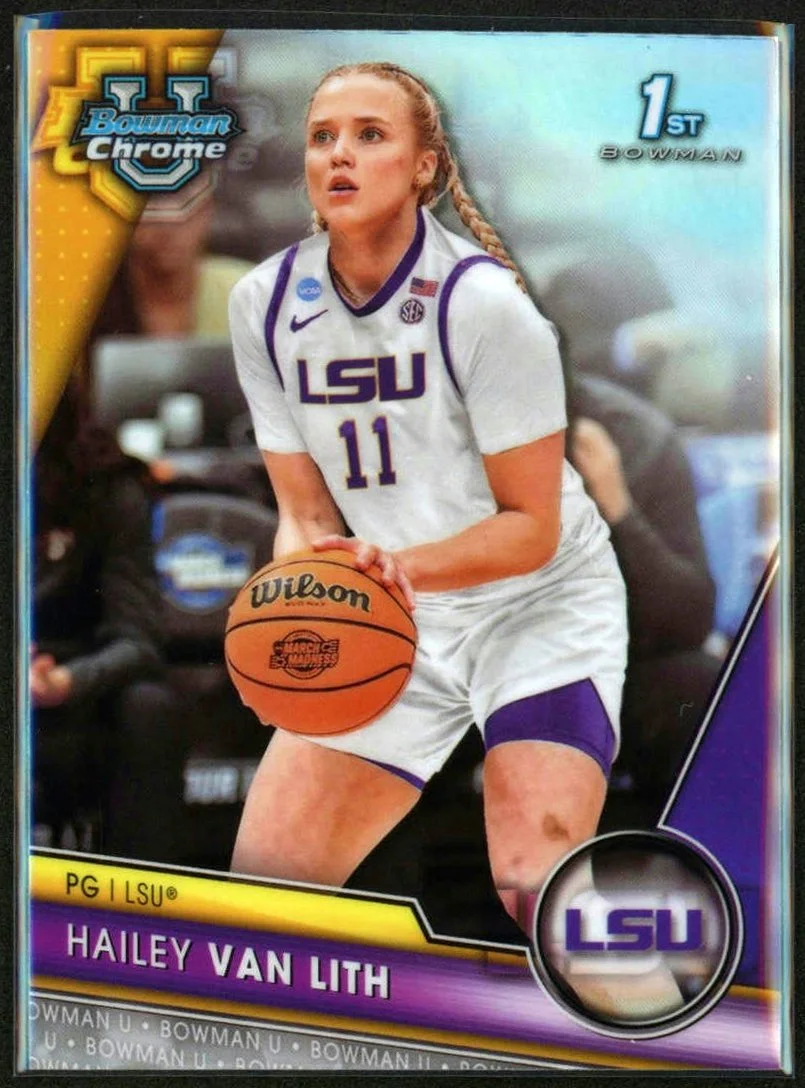 2023 Topps Bowman U Chrome #25 Hailey Van Lith Silver Prizm