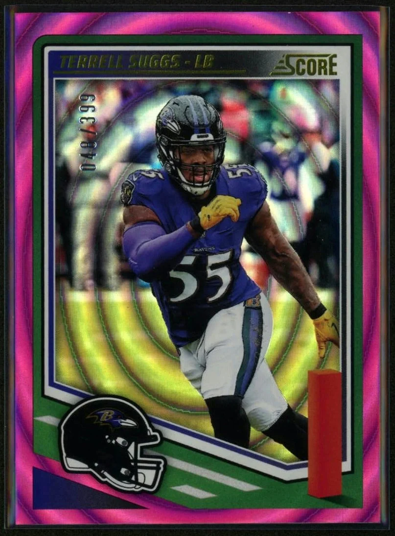 2025 Score #171 Terrell Suggs Ellipse 048/399