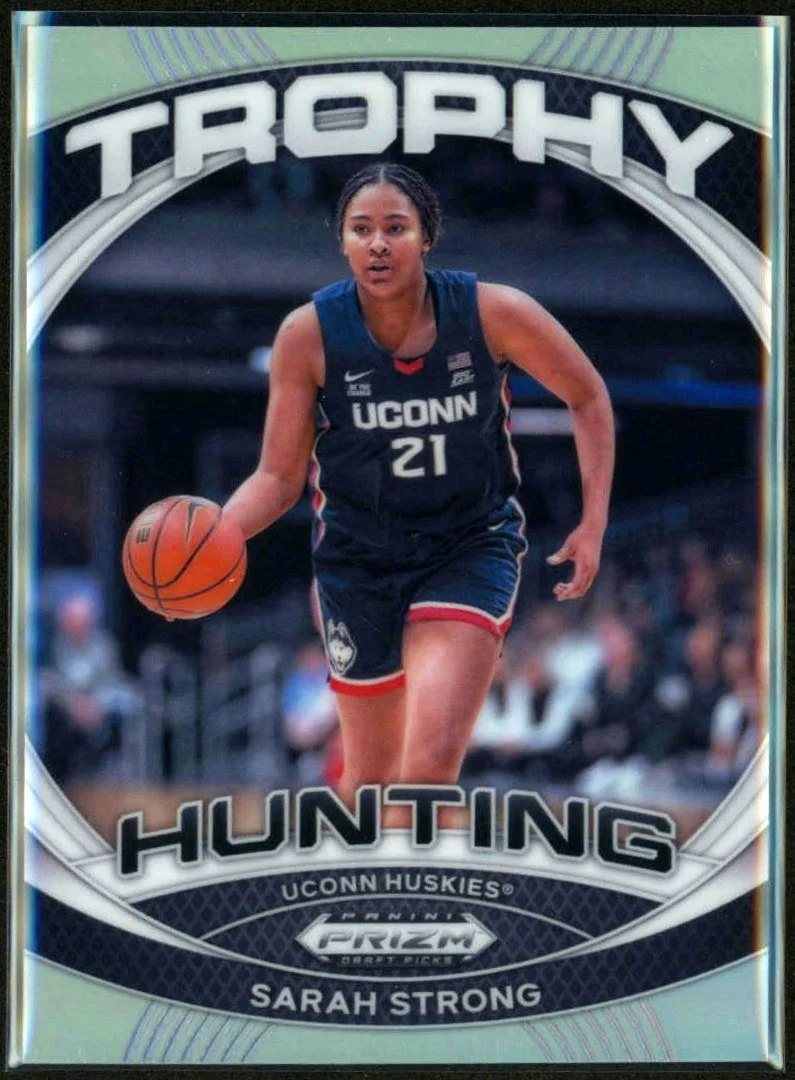 2024 Panini UCONN Trophy Hunting #TH-2 Sarah Strong Silver Prizm