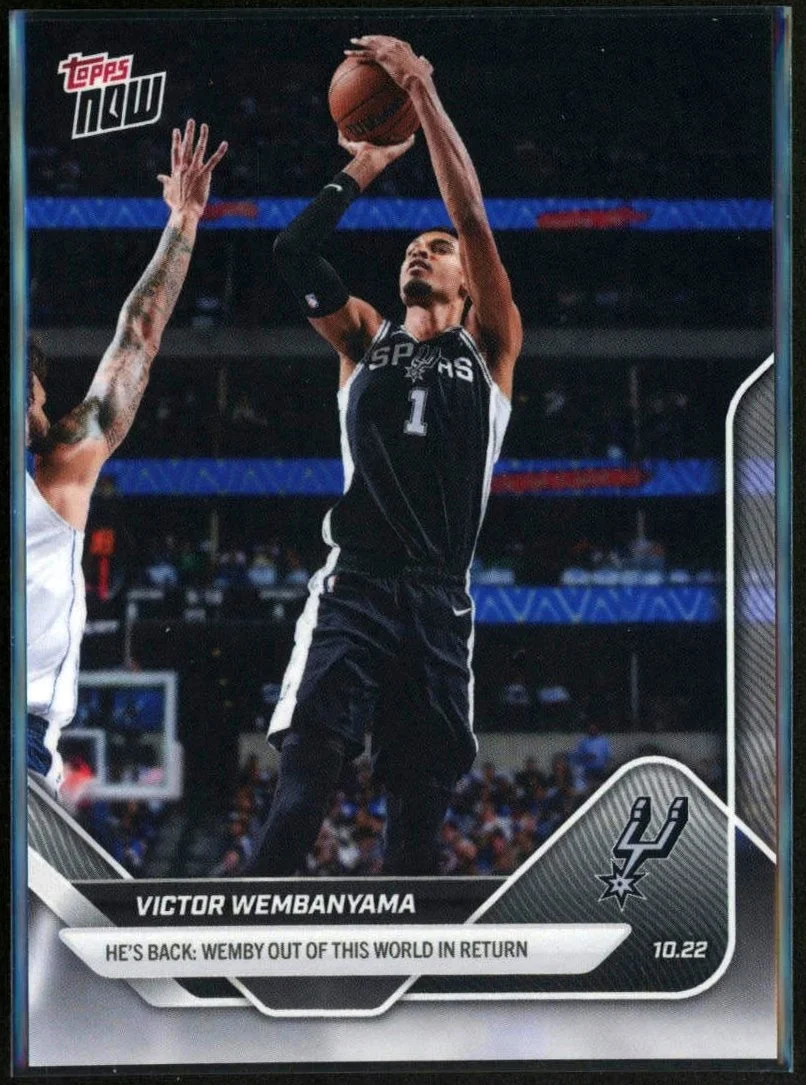 2025 Topps Now #19 Victor Wembanyama