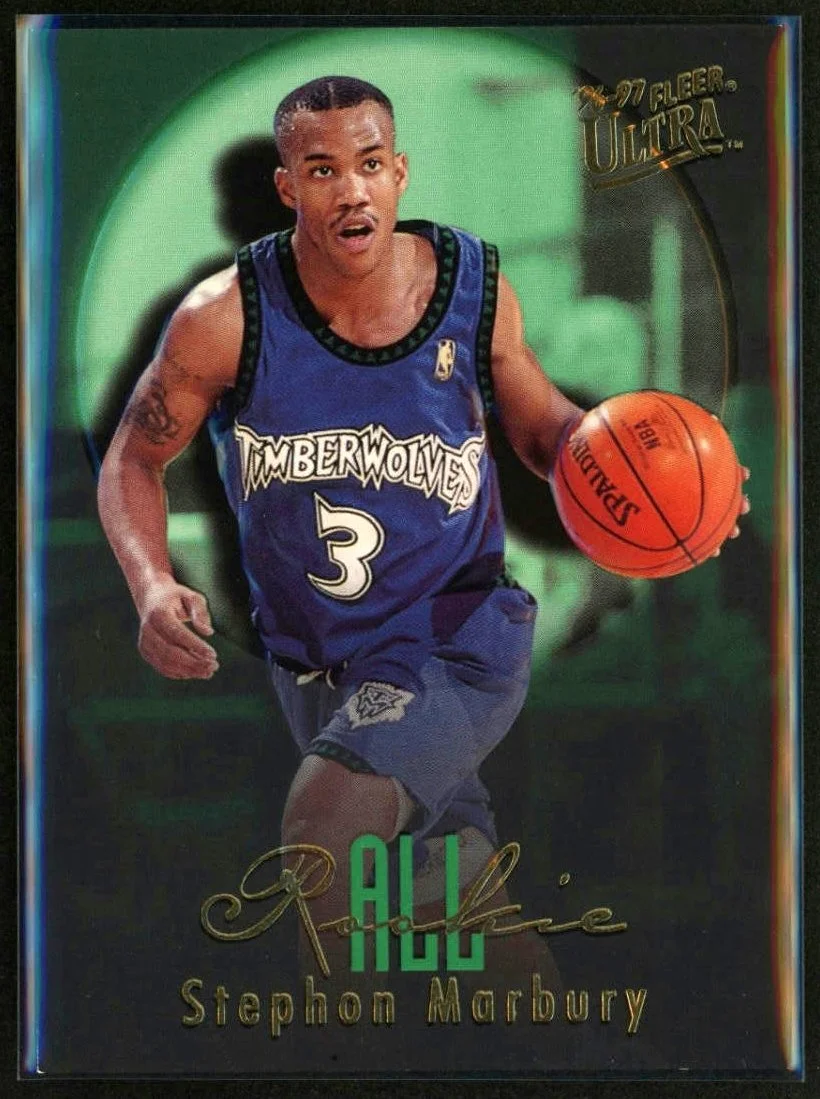 1996-97 Fleer Ultra #10 Stephon Marbury All Rookie