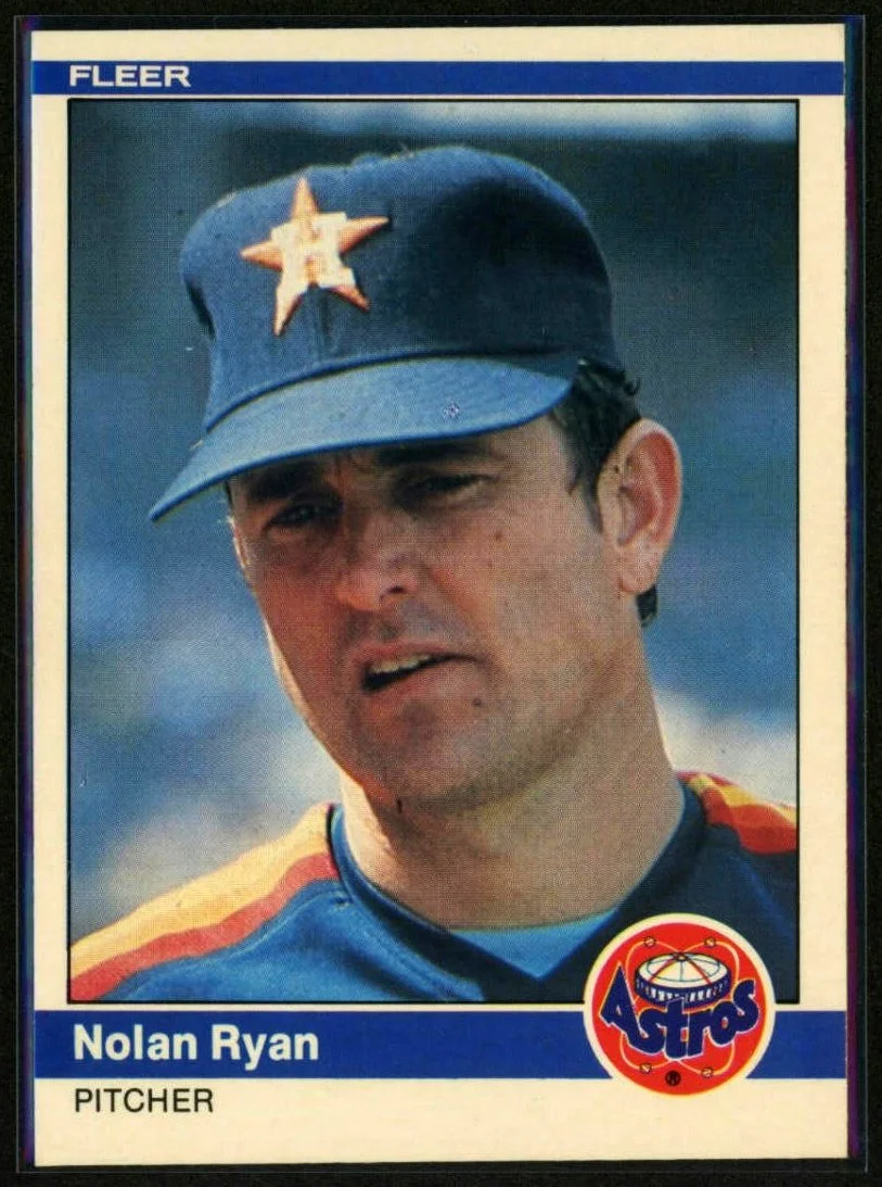 1984 Fleer #239 Nolan Ryan