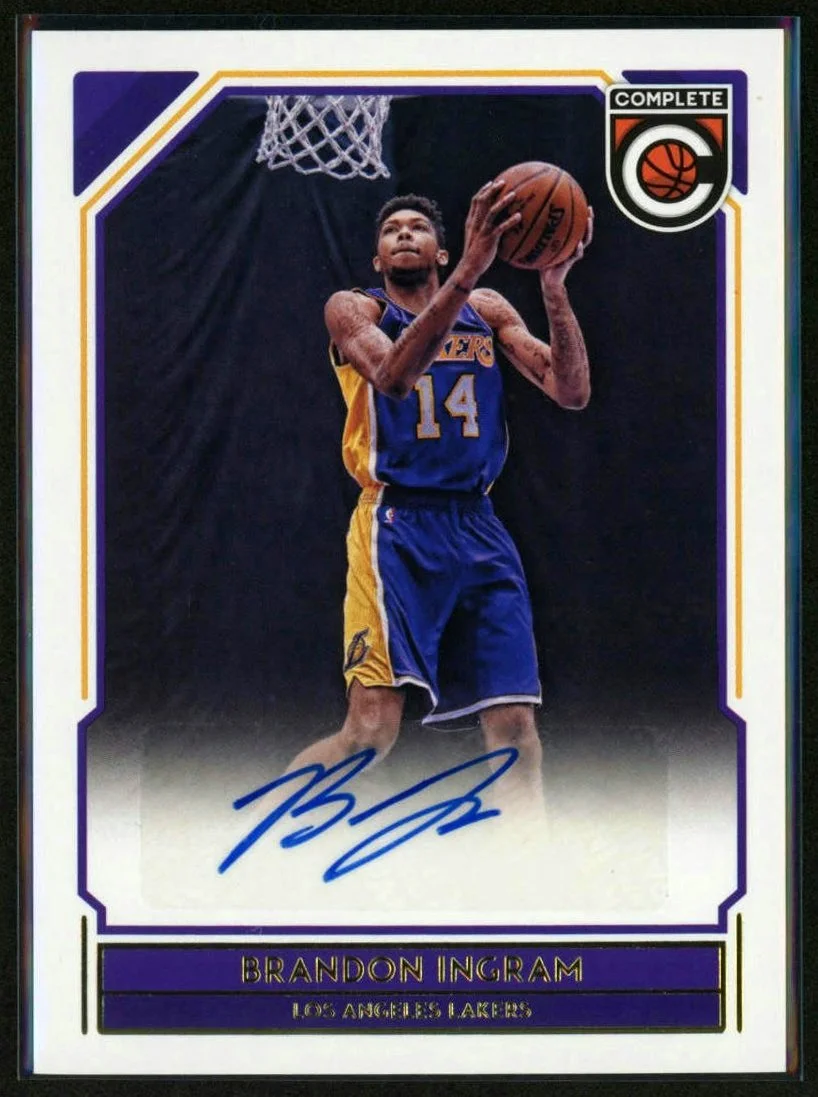 2016-17 Panini Complete Autographs #1 Brandon Ingram