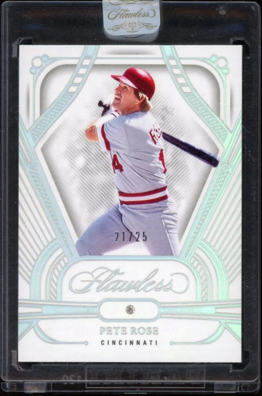 2024 Panini Flawless #50 Pete Rose 21/25
