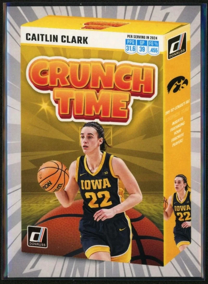 2023-24 Panini Caitlin Clark Collection #SS-CT2 Caitlin Clark Crunch Time
