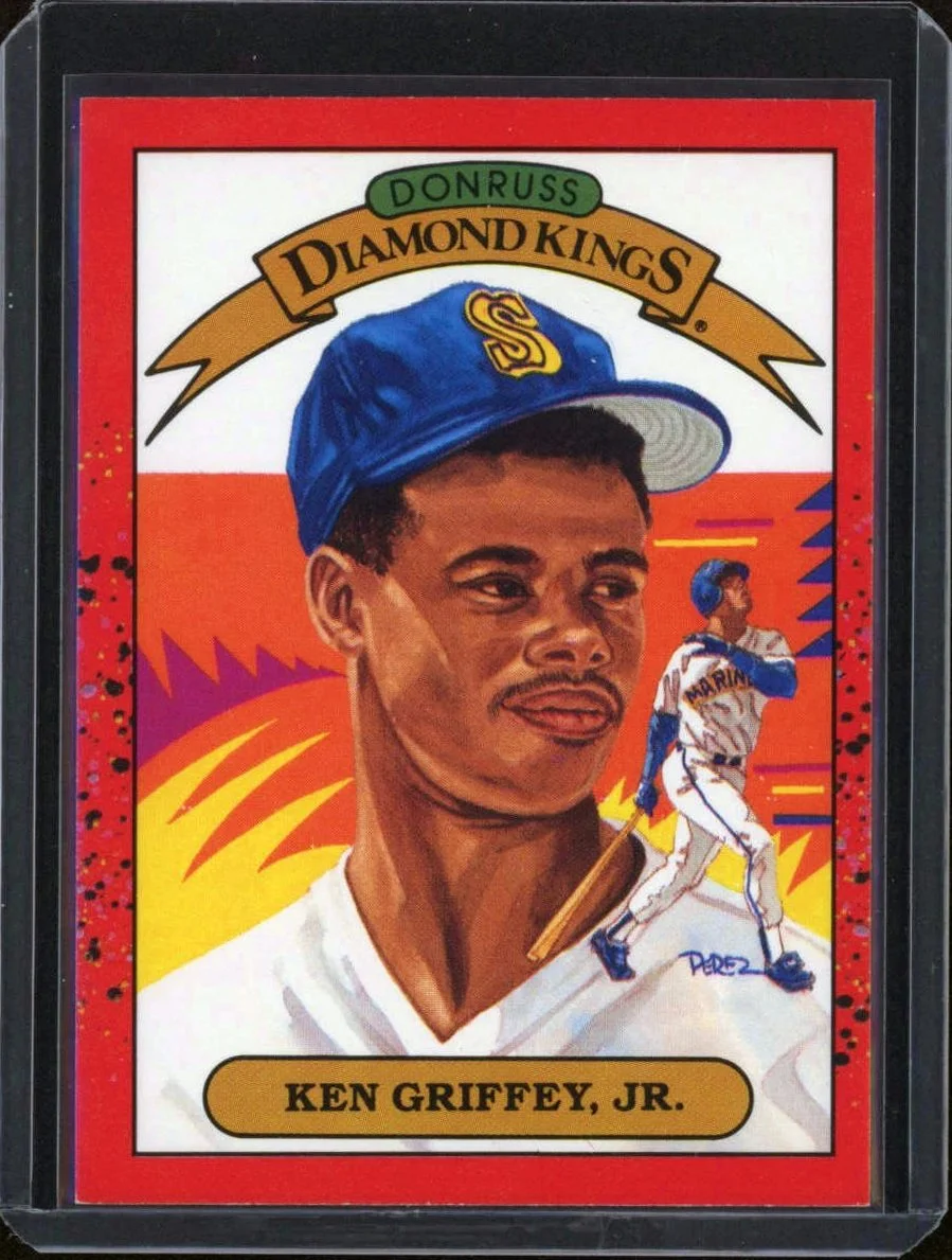 1989 Donruss Diamond Kings #4 Ken Griffey Jr.