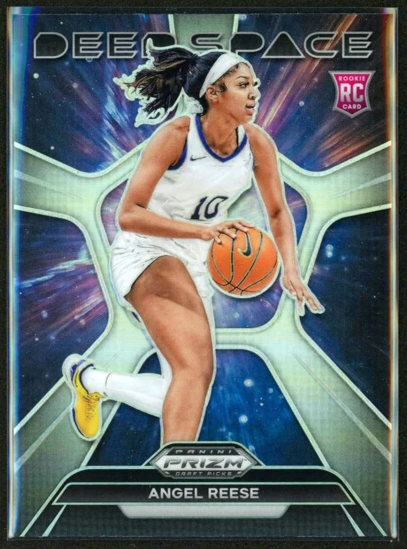 2024 Panini Prizm Draft Picks #13 Angel Reese Deep Space Silver Prizm