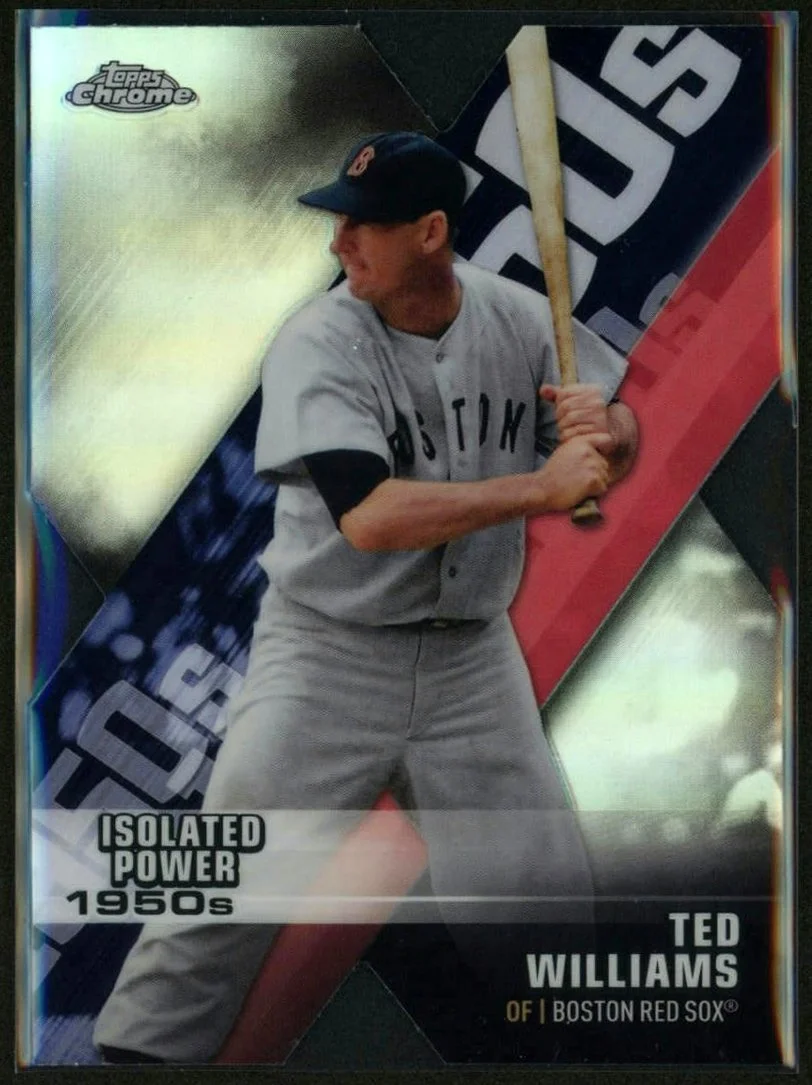 2020 Topps Chrome #DOD-5 Ted Williams Decade of Dominance Die-Cut