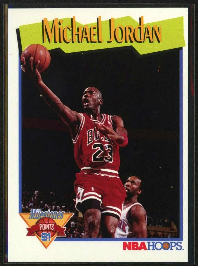 1991-92 Hoops #317 Michael Jordan