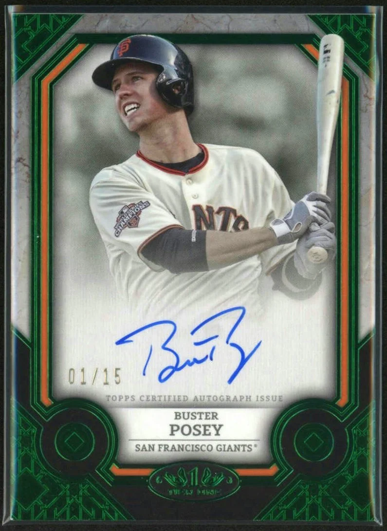 2024 Topps Tier One Autograph #T1A-BP Buster Posey 01/15