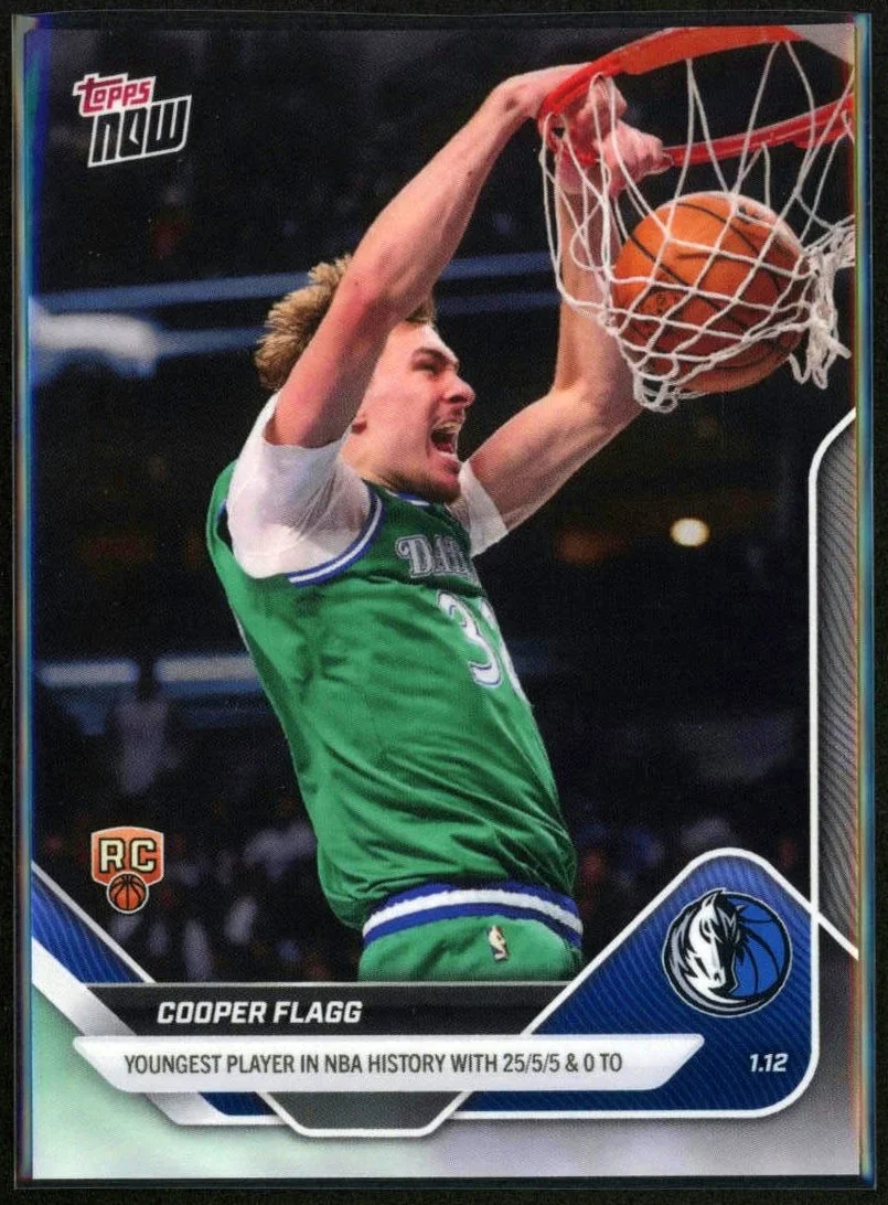 2026 Topps Now #124 Cooper Flagg