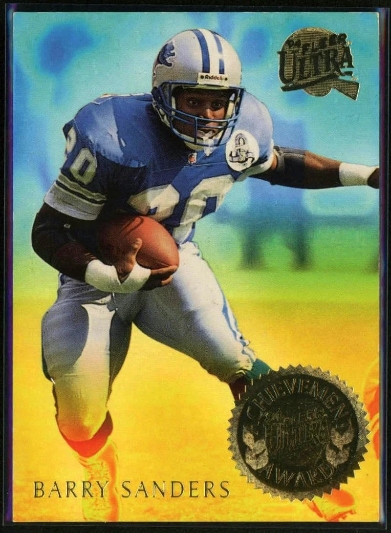 1994 Ultra #6 Barry Sanders Achievement Awards