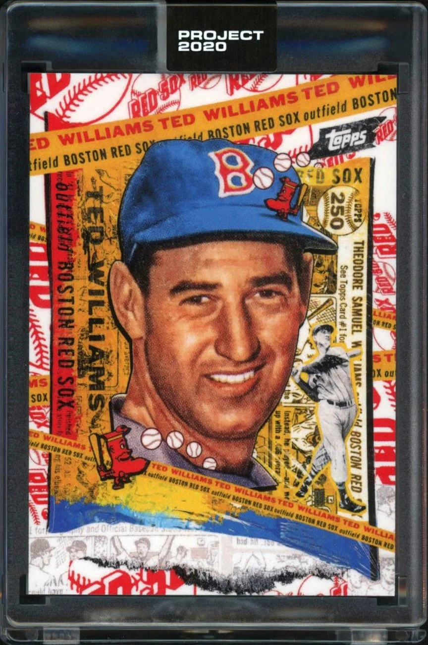 2020 Topps Project 2020 #122 Ted Williams